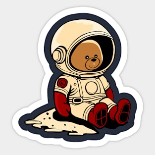 bear astro Sticker